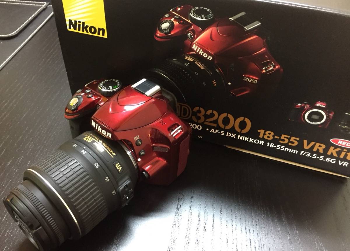 ☆80☆美品 Nikon ニコン D3200 18-55mm VR Kit AF-S DX NIKKOR18-