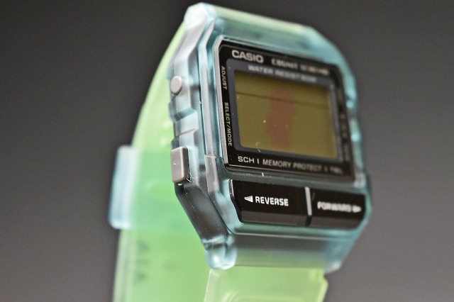 CASIO カシオ データバンク】COGNIT SCHEMAモデル ブルークリア DATA