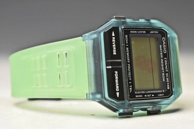 CASIO カシオ データバンク】COGNIT SCHEMAモデル ブルークリア DATA