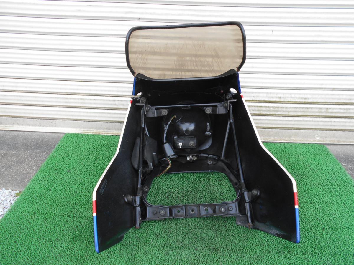 CBX400F インテグラ 純正 当時物 人気青白カラー フロントカウル 検