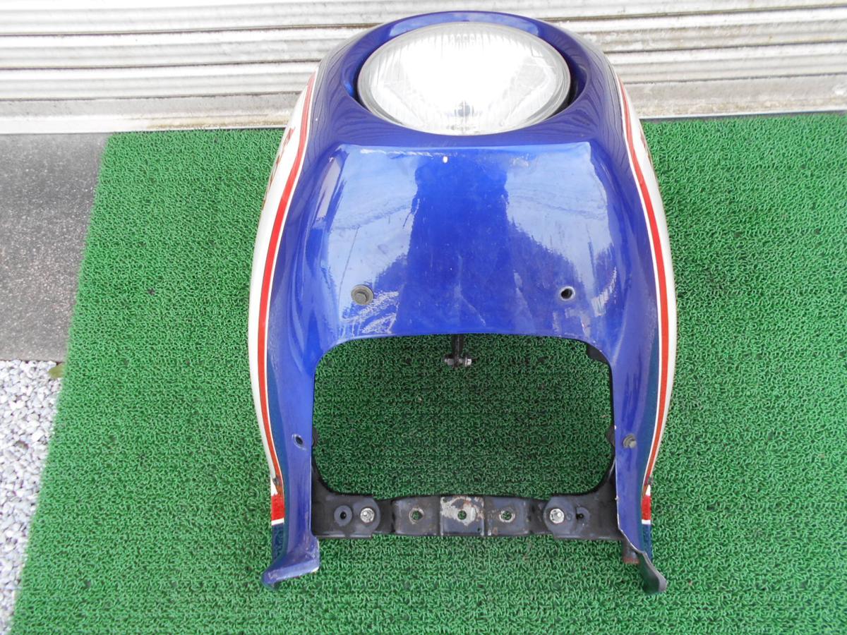 CBX400F インテグラ 純正 当時物 人気青白カラー フロントカウル 検