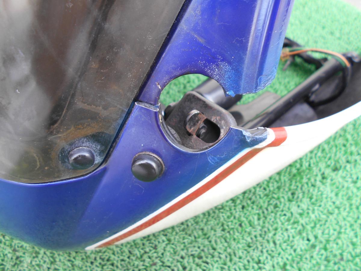CBX400F インテグラ 純正 当時物 人気青白カラー フロントカウル 検