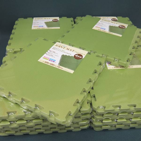 大箱 72枚組 ジョイントマット DGR 40x40cm 厚さ10mm EVA樹脂 新品 格安