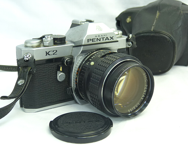PENTAX K2 フィルムカメラ K2の通販 一眼レフカメラ50mmレンズ付き