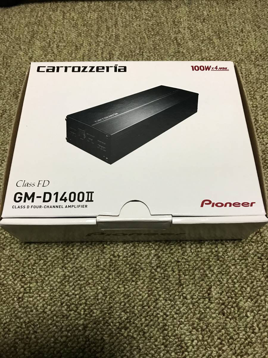 carrozzeria Pioneer カロッツェリア GM GM-D1400II パワーアンプ | GM