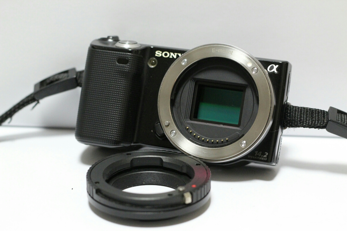 ☆SONY NEX-5 ライカマウントアダプター付き☆ソニーミラーレス