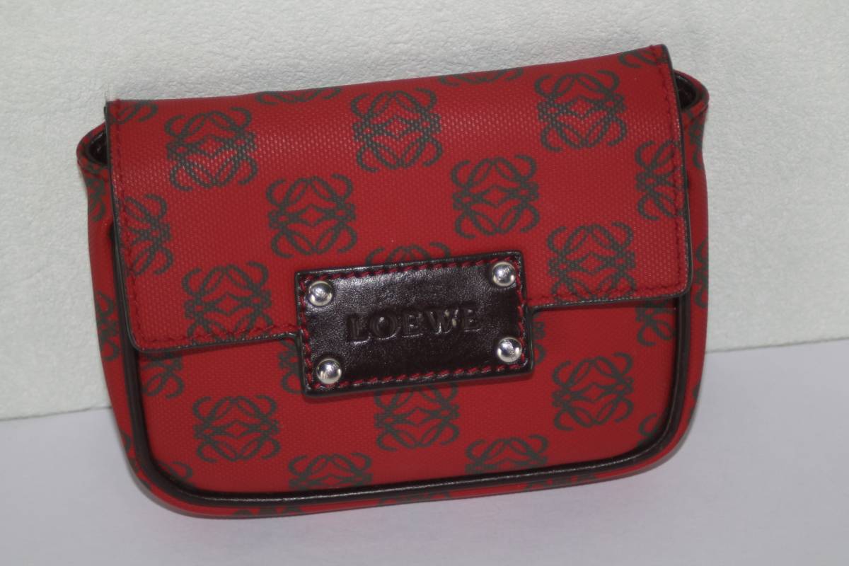 ロエベ LOEWE アナグラム ウエストバッグ by レッド - powered solo