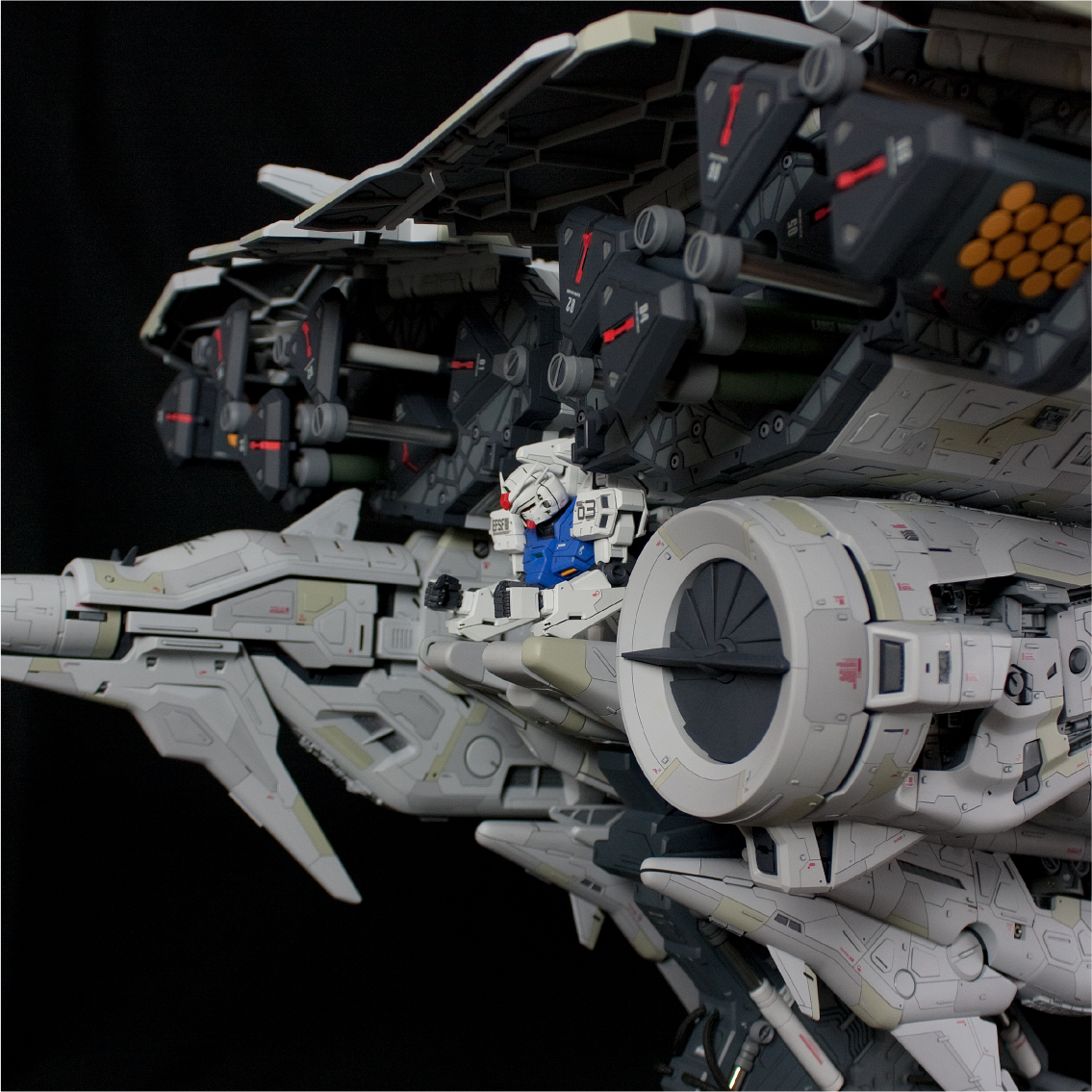 HGUC 1/144 RX-78GP03 ガンダムGP03 デンドロビウム 塗装済み完成品