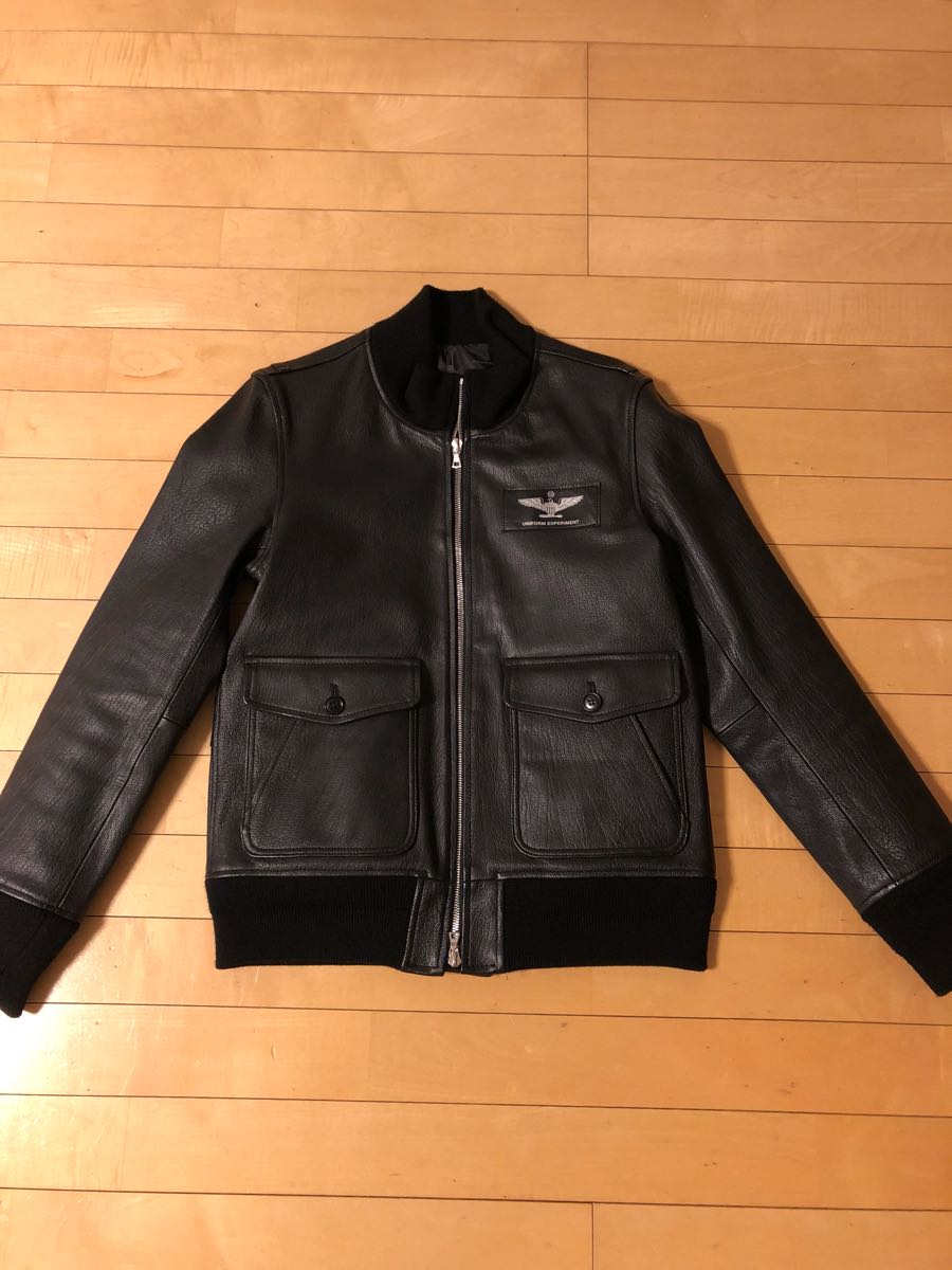 極美品！UNIFORM EXPERIMENTレザージャケットサイズ2