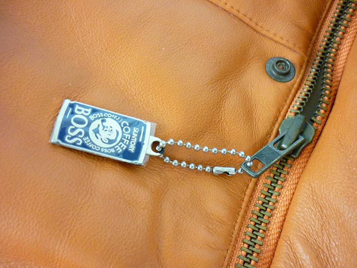 「BOSS」発売15周年感謝「歴代No.1ボスジャン当たる!」キャンペーン★歴代復刻ボスジャン★2001年秋:Lサイズ★当選品★中古美品★Ｘ-25 サントリーコーヒー「ＢＯＳＳ」発売３０周年「ザ・ボス 微糖 上向く