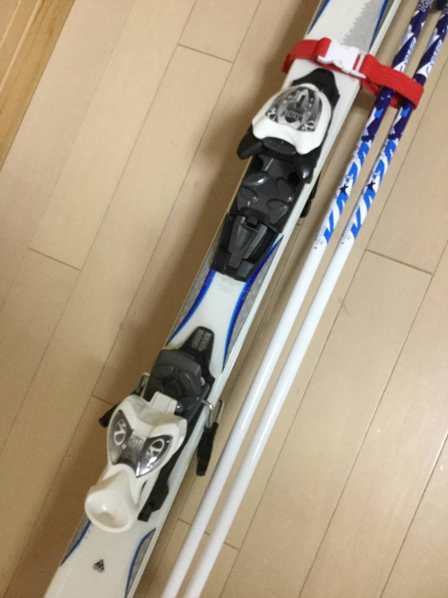 Ｋ2スキー板とストックセット 136センチ 美品_2
