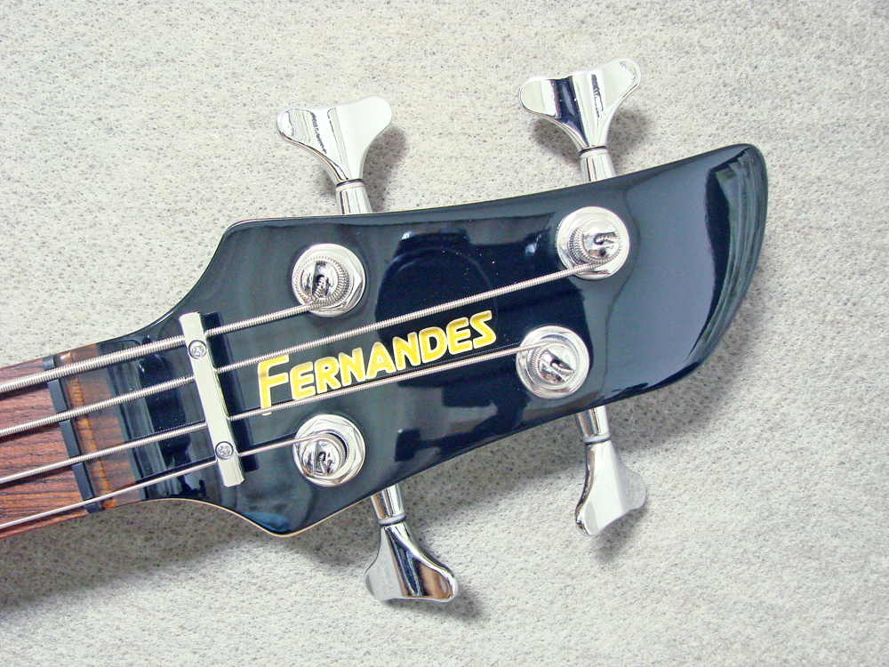 1990's Fernandes Japan FRB-40 PJ Revolver Bass (Purple