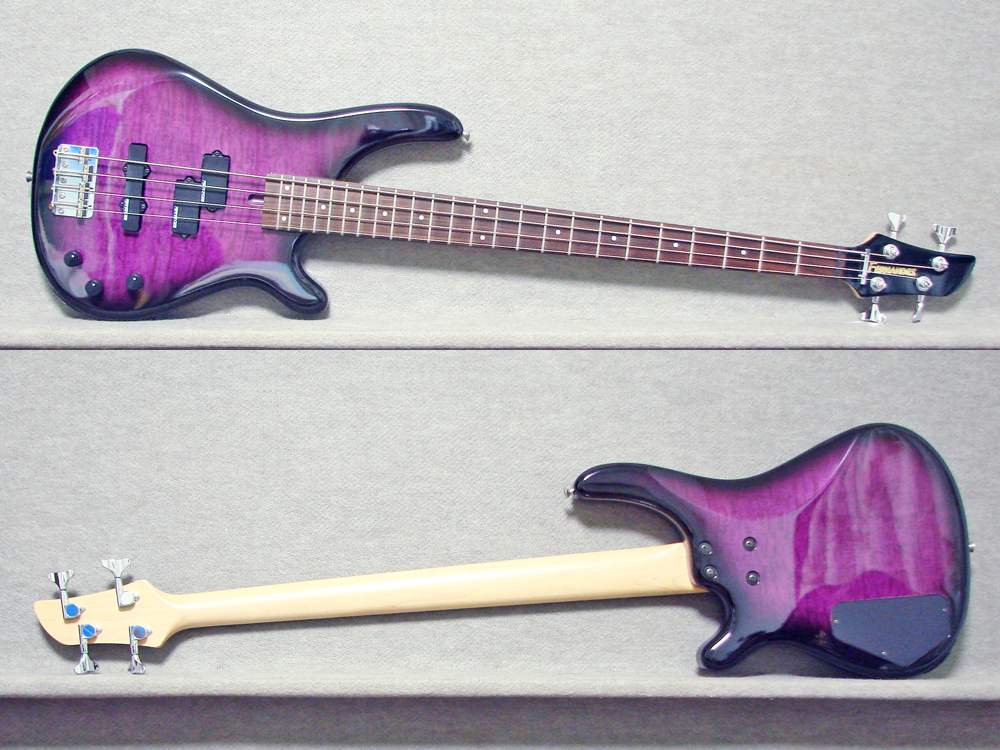 1990's Fernandes Japan FRB-40 PJ Revolver Bass (Purple