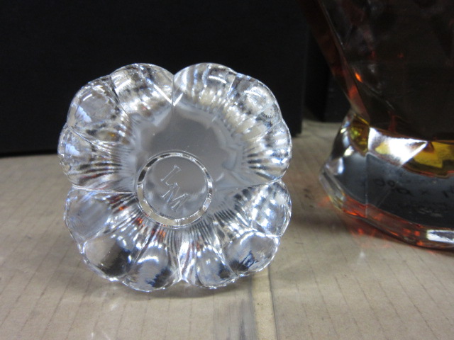 シェイプハートクリスタル Shape Heart Crystal ブランデー 替栓・箱付