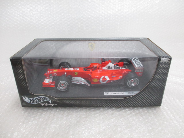 F2003-GA ホットウィール Ferrari ミハエルシューマッハ - フェラーリ