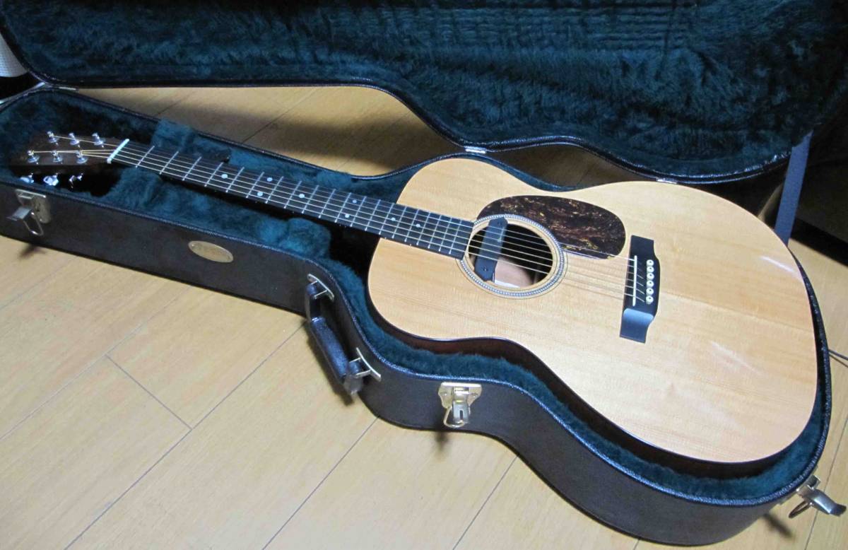 Martin OOO-16GT (中古・オール単板) HC、ピックアップ付 1円出品売
