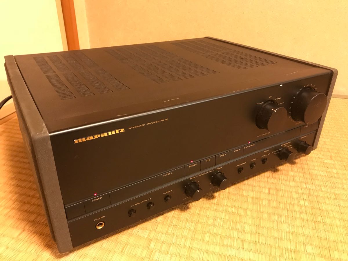 Marantz PM-80 通電動作のみ確認済み 音出し未確認ジャンク ,をご覧
