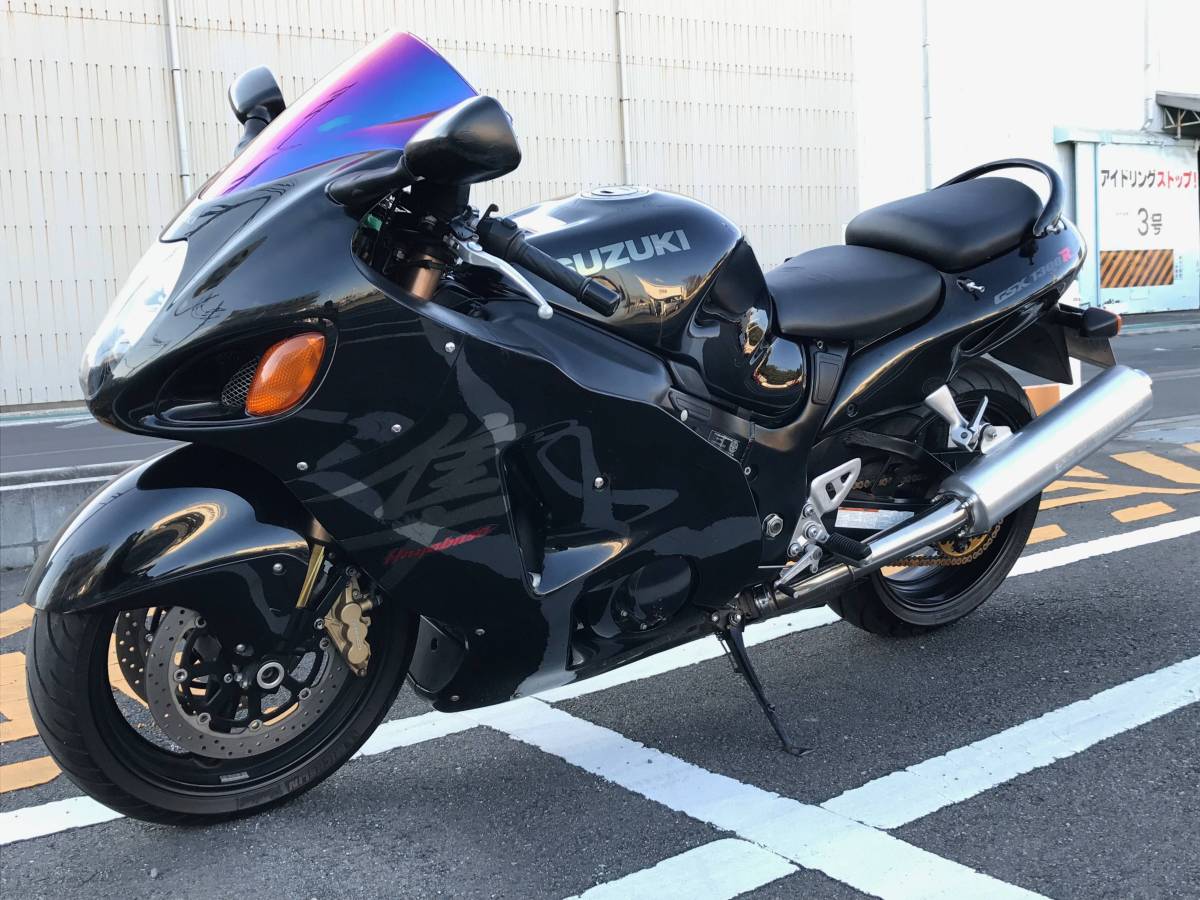 GSX1300R 隼 ブラックフレーム 人気のカナダ ハヤブサ_1