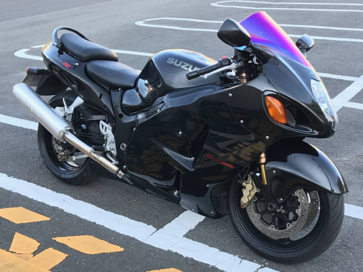 GSX1300R 隼 ブラックフレーム 人気のカナダ ハヤブサ_2