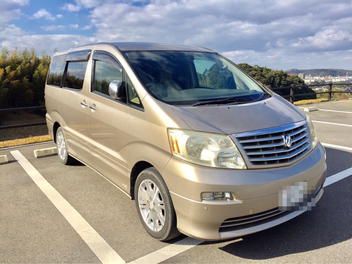 ANH10 10系 車検30年6月末 167000キロ アルファード シャンパン 