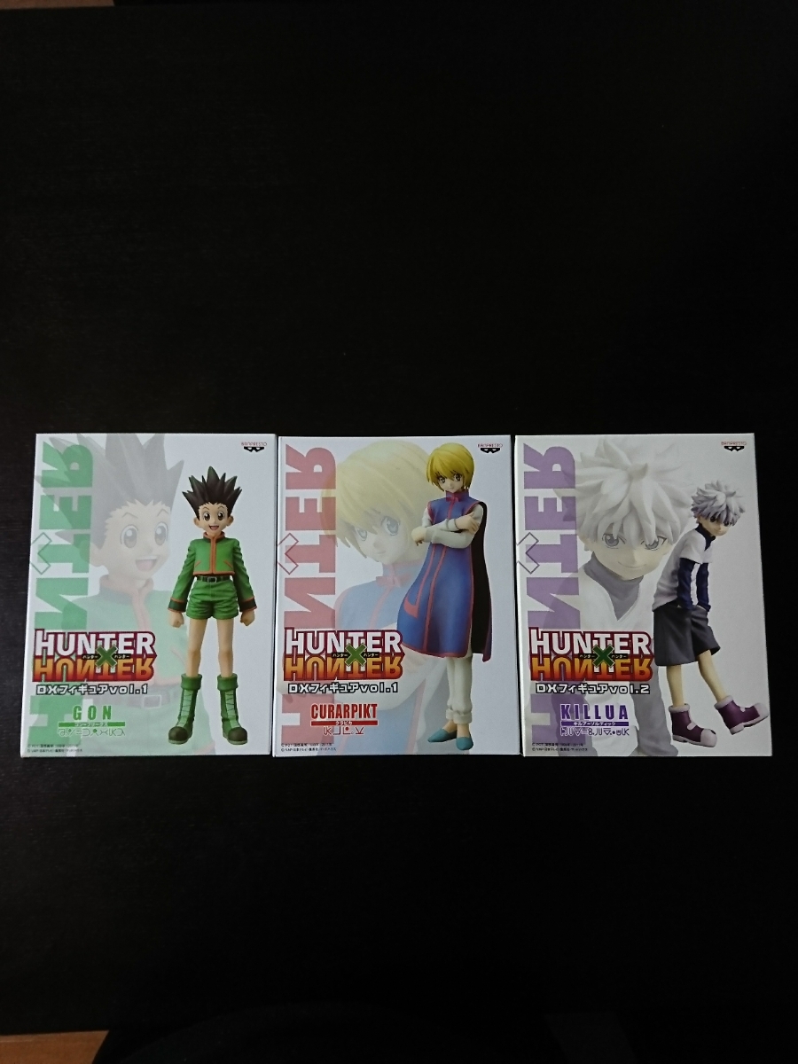 HUNTER×HUNTERフィギア3個セット HUNTER×HUNTER』大好評のひっかけ
