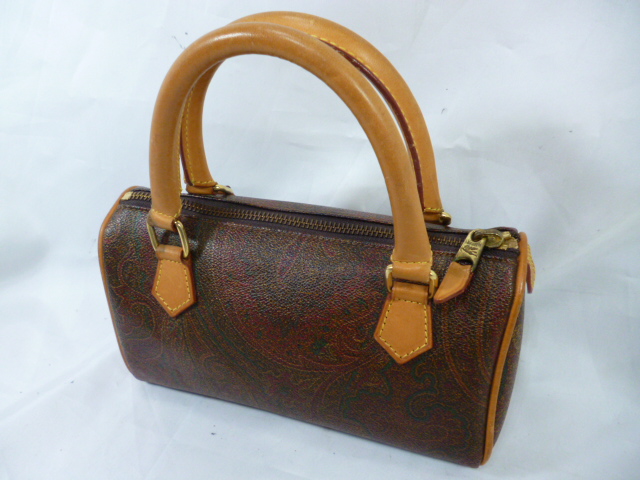 美品☆ETRO/エトロ☆2WAYミニボストンバッグ・ミニスピーディ 
