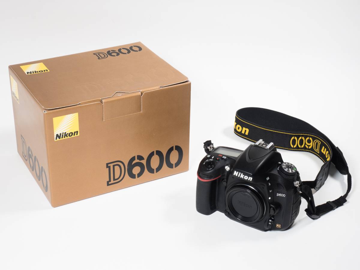 ○ニコン NIKON D600ボディ おまけ付き センサークリーニング済み 完動