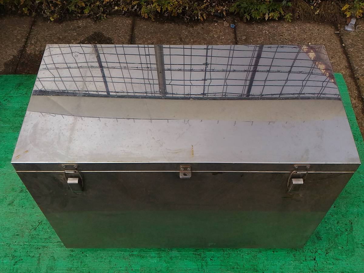 ステンレス工具箱 750×450×450mm - トラック SUS304 HKK-750A 750の 