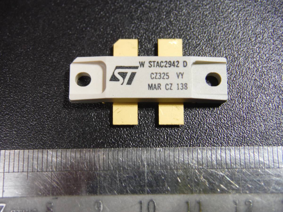 【高品質】 STAC2942B-I2W アイコムＩＣ－７７００用ファイナルトランジスタ(トランジスタ)｜売買されたオークション情報、yahooの商品情報をアーカイブ公開 - オークファン トランジスタ