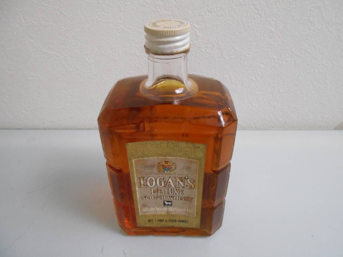 ☆ 酒祭 未開栓 ローガンデラックス ウイスキー LOGANS DE LUXE SCOTCH WHISKY 760ml 爆安 1円スタート ☆