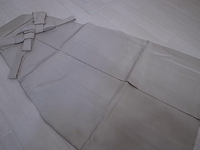 ●米沢織●正絹●馬乗り袴●紐下８９ｃｍ●袴●男着物男袴装束衣装