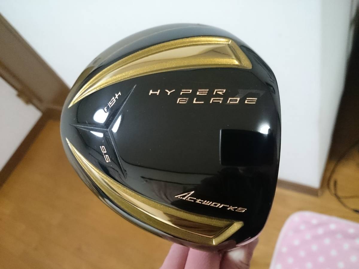 中古 高反発 ワークスゴルフ ハイパーブレード ガンマ プレミア 【黒