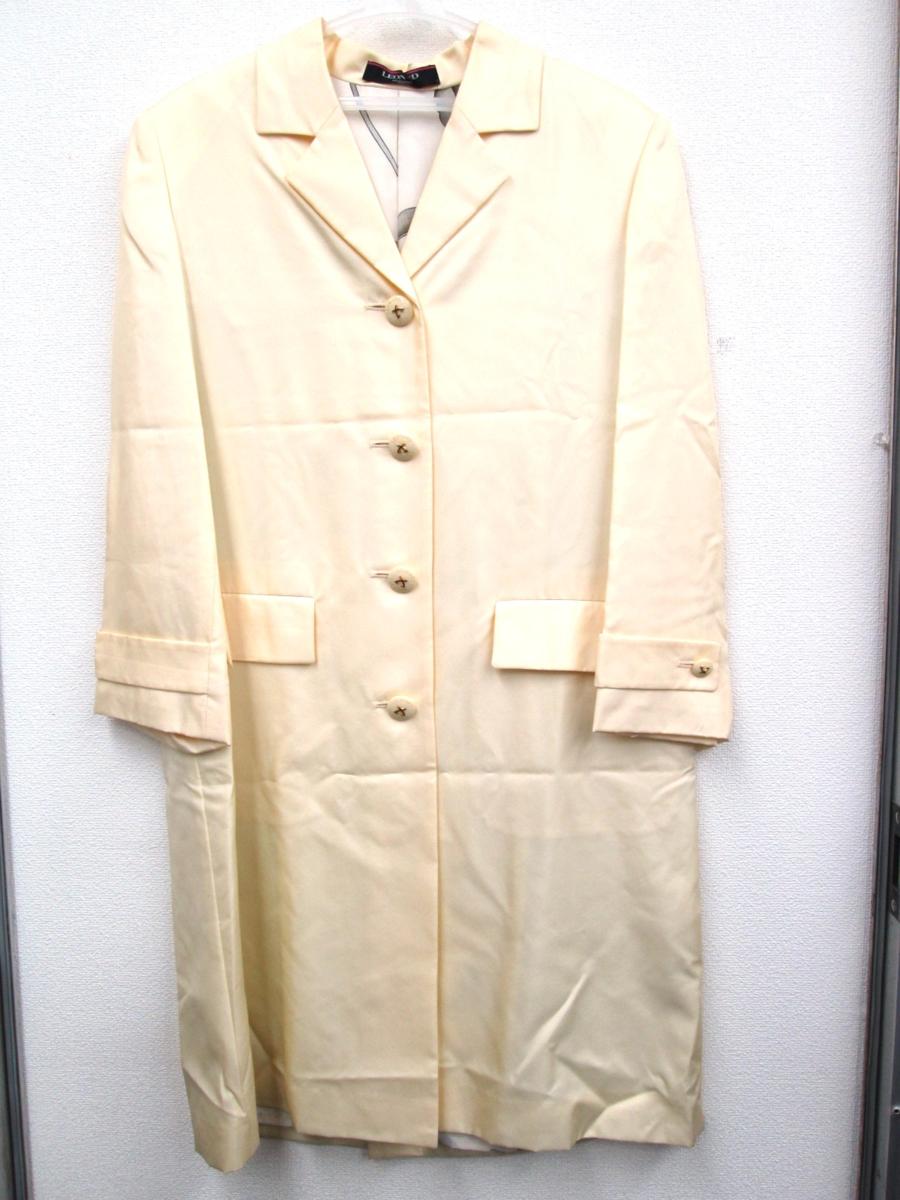 レオナール ファッション シルク100％ ロングコート LEONARD FASHION 