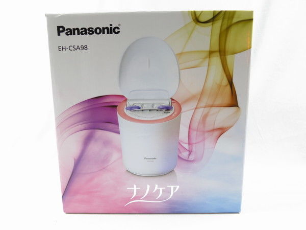新品1円】 Panasonic スチーマー ナノケア EH-CSA98 - P ピンク 調