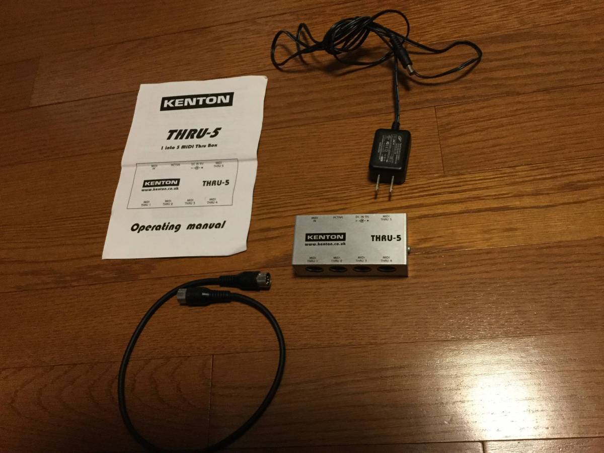 THRU-5 KENTON Kenton - Electronics Thru-5 MIDI 5アウト スルー