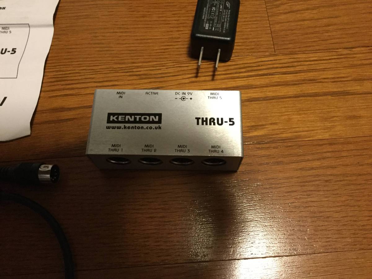 THRU-5 KENTON Kenton - Electronics Thru-5 MIDI 5アウト スルー