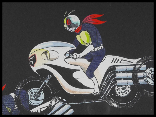石ﾉ森章太郎ジークレー「仮面ライダー 石ノ森章太郎 GO!CYCLONE」 仮面