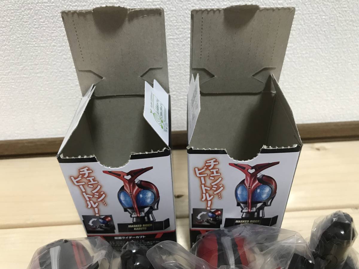 仮面ライダー　マスカーワールド　仮面之世界　仮面ライダーカブト　２種　シークレット＆ノーマル_2