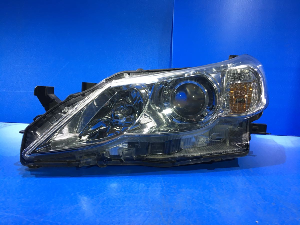 トヨタ　マークX GRX130 ヘッドライト　助手席側　訳アリ品 ◇◇トヨタ☆マークX☆GRX130/135☆純正ヘッドライト☆左側☆助手席側