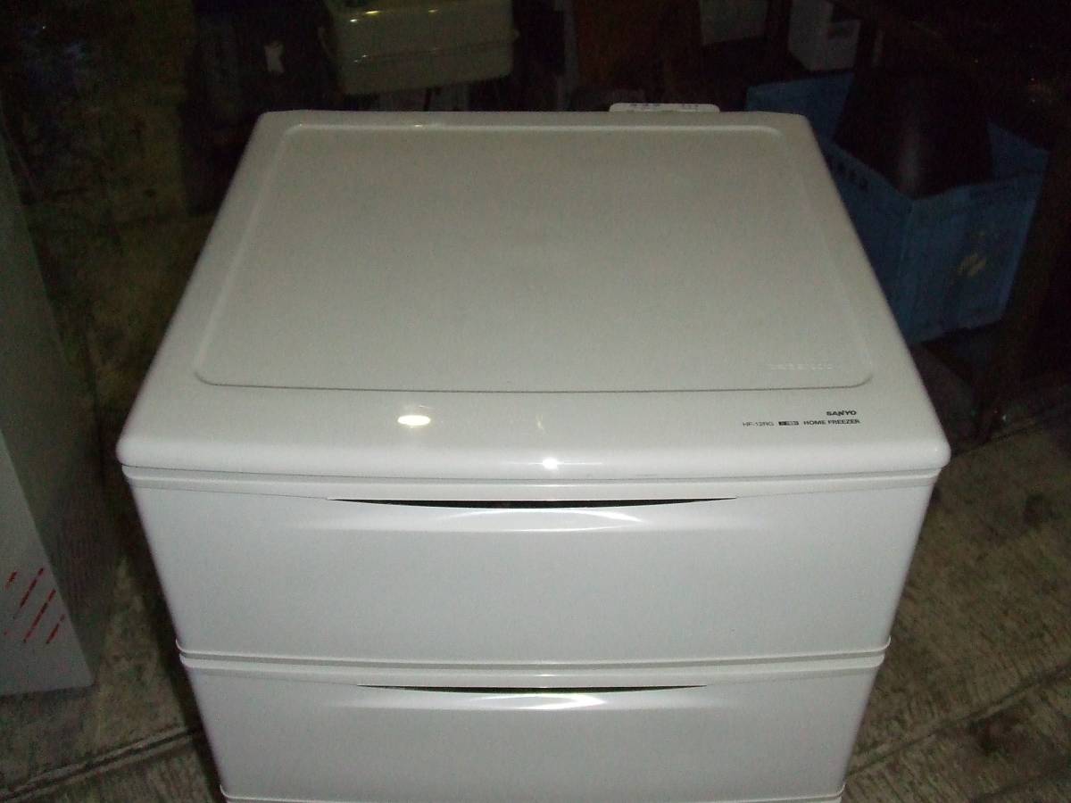冷凍庫 サンヨー 3段 118L 3温度切替 (冷凍 氷温 HF-12RT 冷蔵) HF 