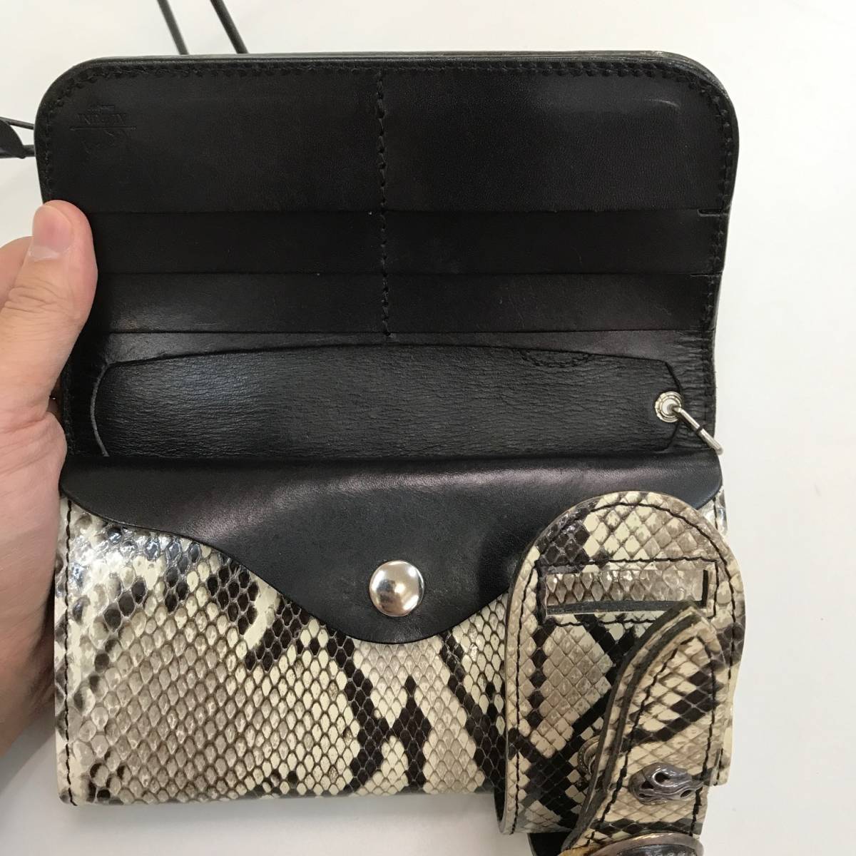 アルズニ ALZUNI 革財布 長財布 シルバーコンチョカスタム 楽天市場