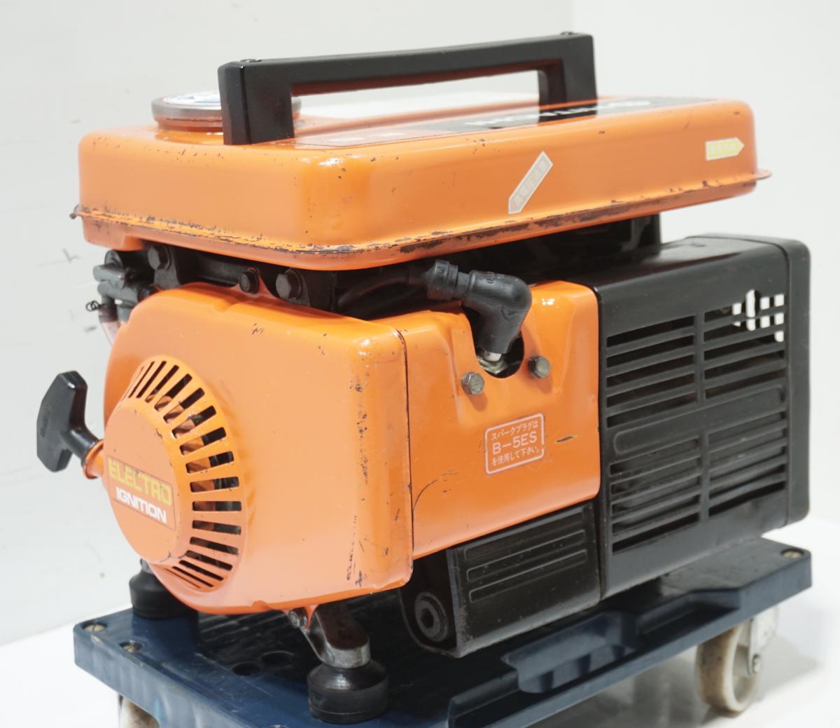 エンジン発電機 HITACHI 日立 Yahoo!オークション 100v E 0 動作 