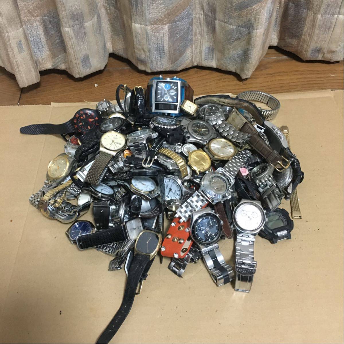 腕時計100本以上☆SEIKOなど他ブランド多数☆ジャンク品 ブランド