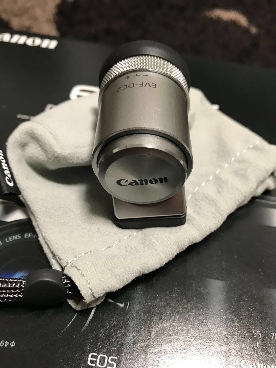キャノン Canon EOS M6 電子ビューファインダー EVF-DC2 シルバー 限定_1