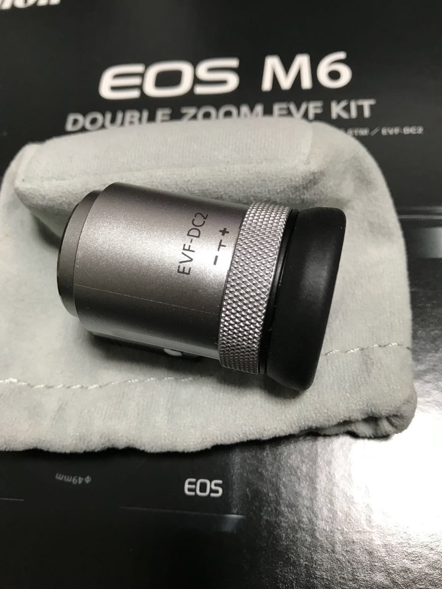 キャノン Canon EOS M6 電子ビューファインダー EVF-DC2 シルバー 限定_2