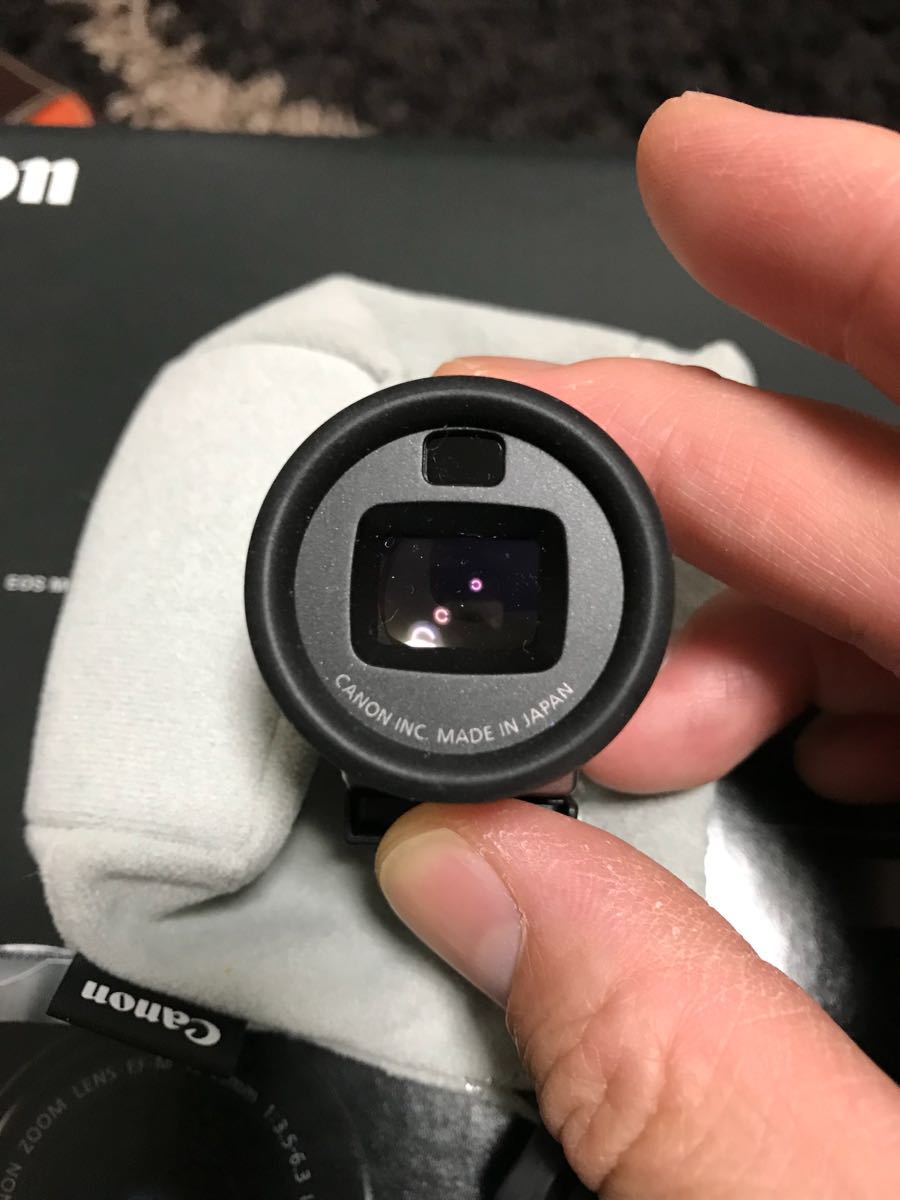 キャノン Canon EOS M6 電子ビューファインダー EVF-DC2 シルバー 限定_3