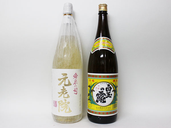 【新作登場，新作】大阪府民様限定販売 元老院 /白玉の露 アルコール度数:25% 内容量:1800ml 白玉醸造 2本セット(セット、まとめ売り)｜売買されたオークション情報、yahooの商品情報をアーカイブ公開 - オークフ 芋焼酎