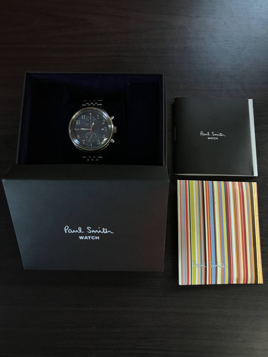 クロノグラフ Paul シティ Smith ポールスミス 腕時計 ツーカウンター