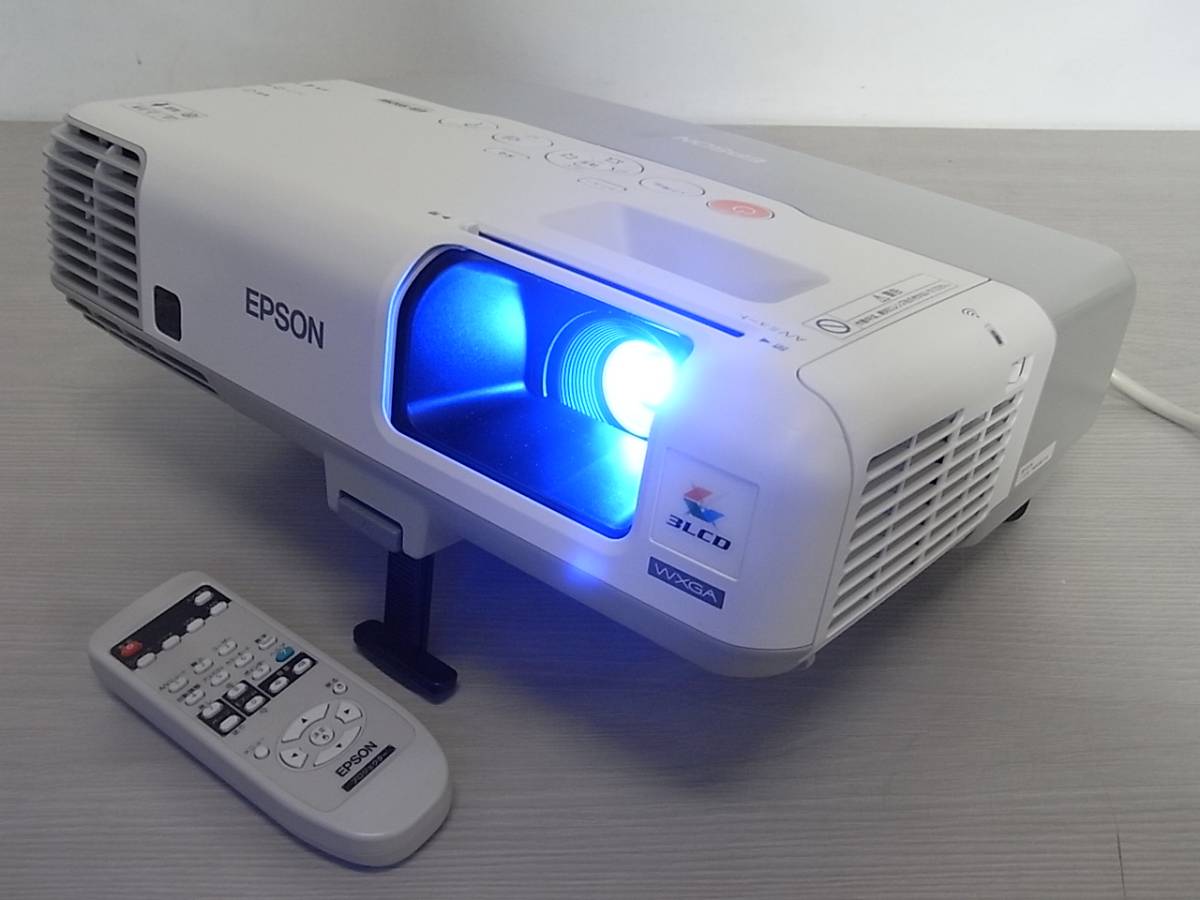 EPSONプロジェクター EB-910W 3200lm ランプ447h *57 【公式通販】