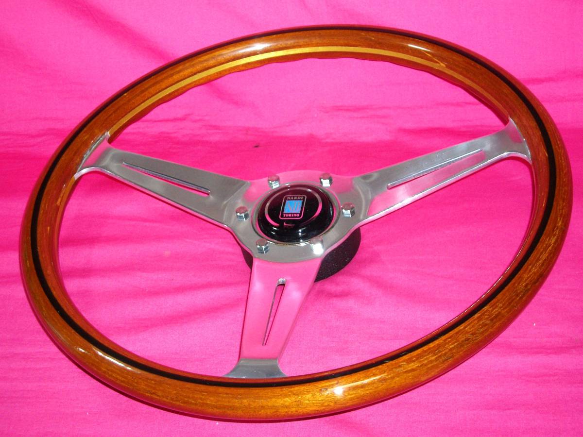 1518 正規品！NARDI classic ナルディ クラシック 37Φ ウッド 